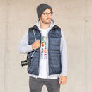 COOPH Heatable Photo Vest (Navy/Dark Gray, Small)