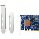 QNAP QXP-T52P 2-Port Thunderbolt 5 NAS PCIe Gen4 Adapter Card
