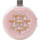 Nanlite cookie USB-C Mini Round LED (Coral Pink)