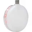 Nanlite cookie USB-C Mini Round LED (Coral Pink)