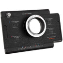 FotodioX Multi-Position Stitching Adapter for Canon EF-Mount Camera to View Camera with Graflok Back