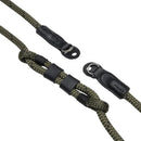 COOPH Adjustable Rope Camera Strap with Webbing Band Connector (Duotone Fern)