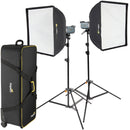 Genaray GXS-200BI 230W Bi-Color Monolight (2-Light Kit)