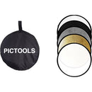 Pictools 5-in-1 Reflector Set (32")