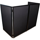 ProX Four-Panel Collapse and Go DJ Facade Package with Scrims and Carry Bags