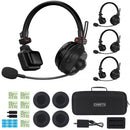 CAME-TV WAERO Pro Wireless Full-Duplex Intercom System with 1 Master & 3 Remote Headsets (US: 1920 to 1930 MHz)