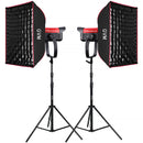 GVM SD700B-AIO Bi-Color LED Monolight (2-Light Kit)