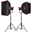 GVM Pro SD200B Bi-Color LED Monolight (2-Light Kit)