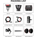 GVM Pro SD650B Bi-Color LED Monolight (2-Light Kit)