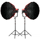 GVM Pro SD650B Bi-Color LED Monolight (2-Light Kit)