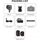 GVM SD80D Bi-Color LED Monolight (2-Light Kit)