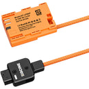 ZGCINE DT-LPE6P D-Tap to LP-E6P Braided Dummy Battery Cable (23.6")