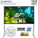 Elite Screens Yard Master Plus Series Folding Projection Screen (275", Front Projection)