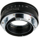 FotodioX Pro Lens Mount Adapter for Select Voigtlander 50mm Lenses (Nokton/Ultron to Leica M, Black)
