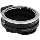 FotodioX RhinoCam Vertex Rotating Stitch Adapter for Pentax 6x7 Mount Lens to Nikon F Camera