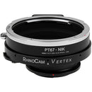 FotodioX RhinoCam Vertex Rotating Stitch Adapter for Pentax 6x7 Mount Lens to Nikon F Camera