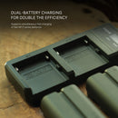 Tilta 2-Bay NP-F/L-Series Battery Charger