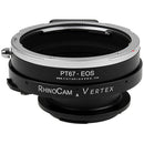 FotodioX RhinoCam Vertex Rotating Stitch Adapter for Pentax 6x7 Mount Lens to Canon EF Camera