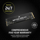 CORSAIR 1TB MP700 Pro XT NVMe PCIe 5.0 M.2 Internal SSD