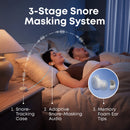 Soundcore by Anker Sleep A30 Smart Noise-Canceling Sleep Earbuds (Moonlit White)