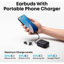 Soundcore by Anker P41i True Wireless Noise-Canceling Earbuds with Built-In Power Bank (Black)