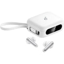 Soundcore by Anker P41i True Wireless Noise-Canceling Earbuds with Built-In Power Bank (White)