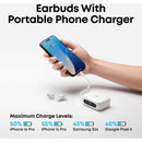 Soundcore by Anker P41i True Wireless Noise-Canceling Earbuds with Built-In Power Bank (White)