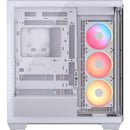 CORSAIR 3500X LX-R RGB iCUE LINK Mid-Tower ATX Desktop Case (White)