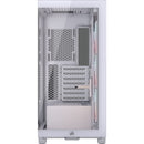 CORSAIR 3500X LX-R RGB iCUE LINK Mid-Tower ATX Desktop Case (White)