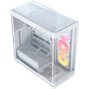 CORSAIR Frame 4500X RS-R ARGB Panoramic Glass Mid-Tower Desktop Case (White)