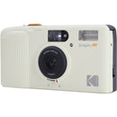 Kodak Snapic A1 35mm Film Camera (Ivory White)