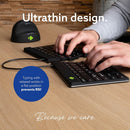 R-Go Tools Ergonomic Split Break Wireless Keyboard (Black)