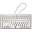 R-Go Tools Ergonomic Split Break Wireless Keyboard (White)