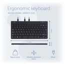 R-Go Tools Split Break Wired Keyboard (Black)