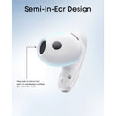 Soundcore by Anker Liberty Buds True Wireless Semi-In-Ear Earbuds with ANC (White)
