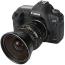 FotodioX Pro Lens Mount Adapter for Pentacon 6 Lens to Canon EF-Mount Camera