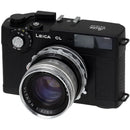 FotodioX Pro Lens Mount Adapter for Select Voigtlander 50mm Lenses (Nokton/Ultron to Leica M, Silver)