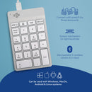 R-Go Tools Wired Numpad Break (White)