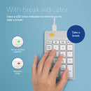 R-Go Tools Wired Numpad Break (White)