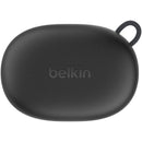 Belkin Soundform ActiveFit True Wireless Earbuds with Silicone Earhooks (Black)