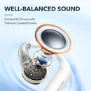 Soundcore by Anker AeroFit Pro Open-Ear Earbuds (Calm White)