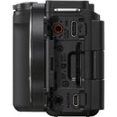 Sony ZV-E10 II Mirrorless Camera with Mini Flash Kit (Black)