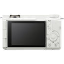 Sony ZV-E10 II Mirrorless Camera with Mini Flash Kit (White)
