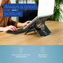 R-Go Tools Ergonomic Riser Flexible Laptop Stand
