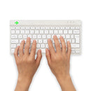 R-Go Tools Compact Wireless Break Keyboard (White)