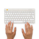 R-Go Tools Compact Wireless Break Keyboard (White)