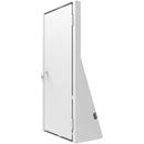 CTA Digital Dual VESA Desk Mount with Storage Compartment (White)