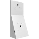 CTA Digital Dual VESA Desk Mount with Storage Compartment (White)