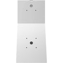 CTA Digital Dual VESA Desk Mount with Storage Compartment (White)