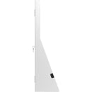 CTA Digital Dual VESA Desk Mount with Storage Compartment (White)